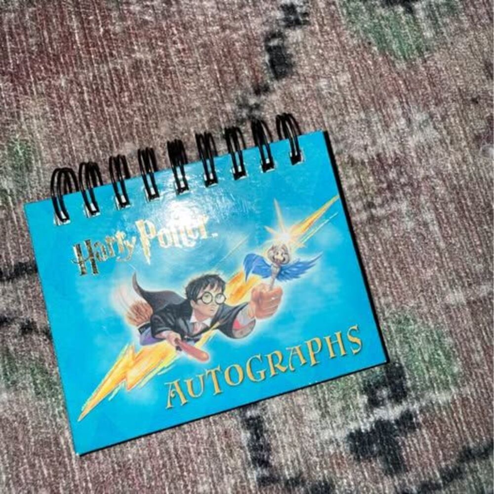 Y2k OG Harry Potter Autograph Book Cedco Publishing 2000